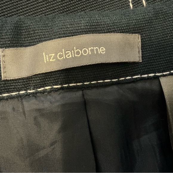 Vintage Womens Navy Blue Cotton Blazer Lined Jacket Nautical Classic Preppy 90s - Picture 11 of 14